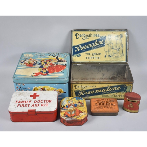 118 - A Collection of Vintage Tins