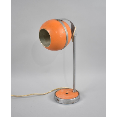 148 - A 1960s Sputnik Table Lamp, 36cms High