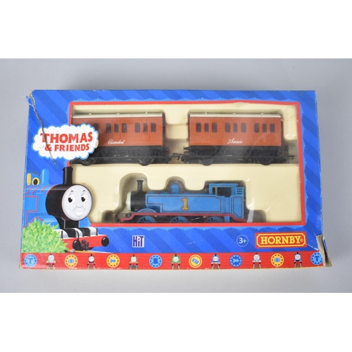 215 - A Boxed Hornby Thomas and Friends Train Set R9087, Thomas, Anne and Clarabel