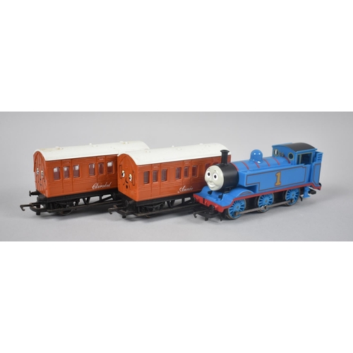 215 - A Boxed Hornby Thomas and Friends Train Set R9087, Thomas, Anne and Clarabel