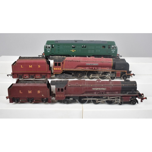 218 - A Hornby BR Class 29 Bo-bo Diesel Electric Locomotive in Green together with a Duchess of Atholl Loc... 