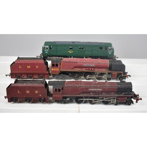 218 - A Hornby BR Class 29 Bo-bo Diesel Electric Locomotive in Green together with a Duchess of Atholl Loc... 