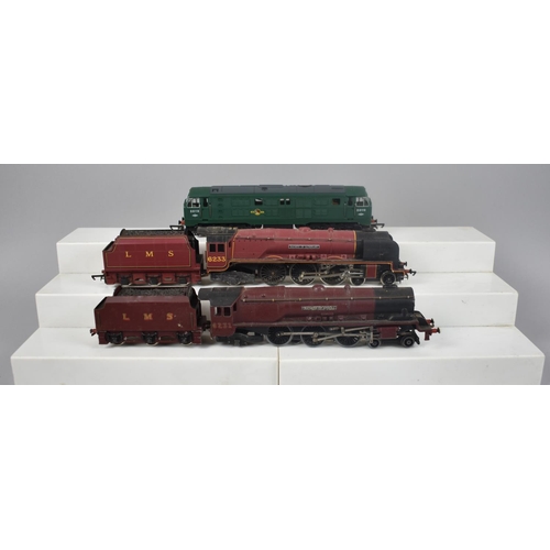 218 - A Hornby BR Class 29 Bo-bo Diesel Electric Locomotive in Green together with a Duchess of Atholl Loc... 