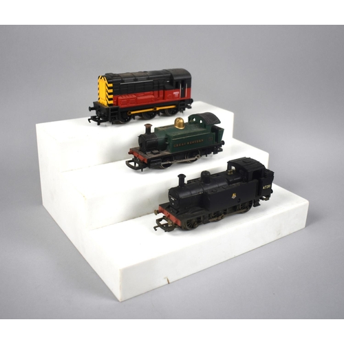 219 - Three OO Gauge Tank Locomotives and Shunter