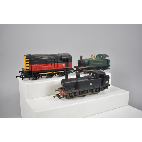 219 - Three OO Gauge Tank Locomotives and Shunter