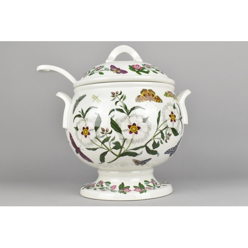 283 - A Portmeirion Botanic Garden Soup Tureen and Ladle, 30cm high Together with a Jardiniere