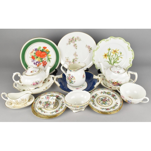 289 - A Collection of Various Coalport to Comprise Ming Rose Side Plates, Strawberry Dishes, Floral Decora... 