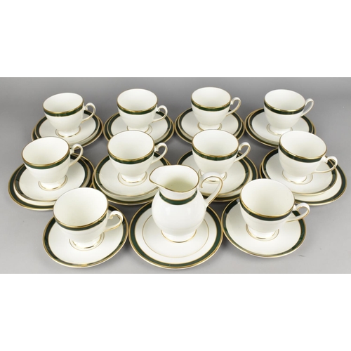 293 - A Royal Grafton Warwick Tea Set to Comprise Ten Cups, Ten Saucers, Nine Side Plates and a Jug