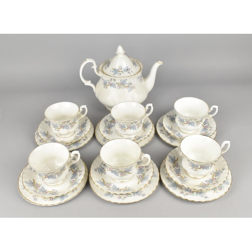 301 - A Royal Kent Trentside Tea Set for Six to Comprise Cups, Saucers, Side Plates and a Teapot