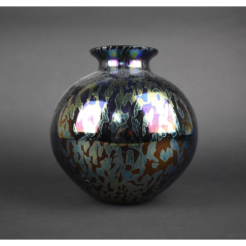 342 - A Royal Brierley Iridescent Vase, 19cm high