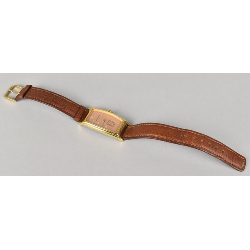 363 - A Vintage Hamilton Carlyle Wristwatch on Leather Strap