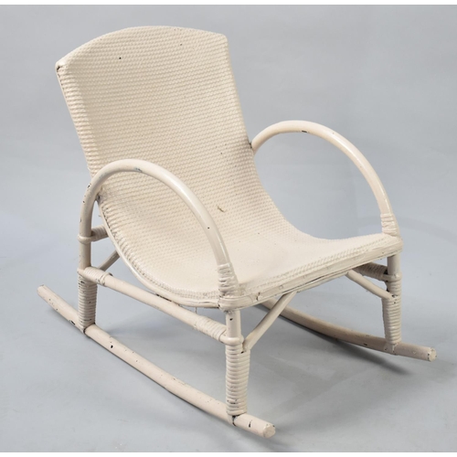 428 - A 1950s Loom and Bentwood Rocking Chair