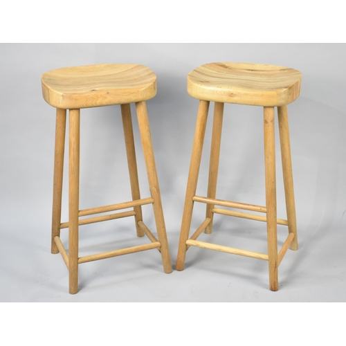 87 - A Pair of Kitchen Bar Stools