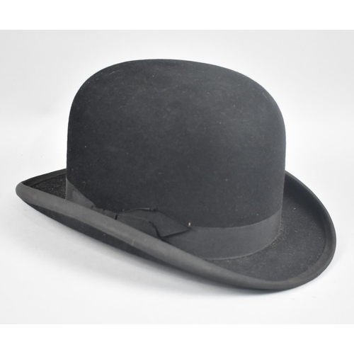 90 - A Vintage Henry Heath Bowler Hat together with Welsh Stovepipe Type Hat