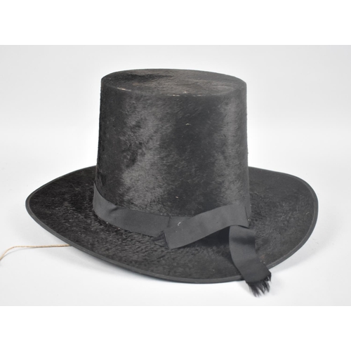 90 - A Vintage Henry Heath Bowler Hat together with Welsh Stovepipe Type Hat