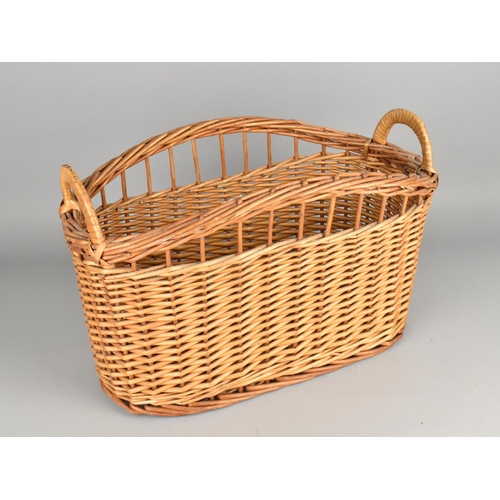 117 - A Wicker Basket, 41cms Wide