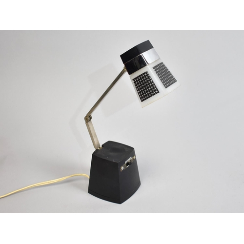 132 - A Mid Century Adjustable Reading Lamp