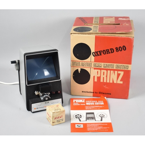 145 - A Boxed Oxford 800 Prinz Dual Gauge Movie Editor