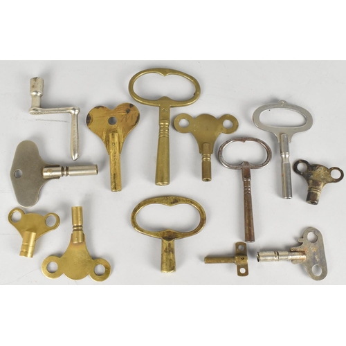 327 - A Collection of Various Clock Keys