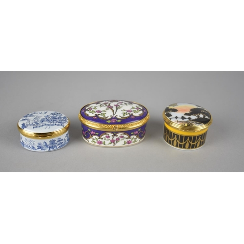 41 - Three Various Boxes to include Royal Worcester The Connoisseur Collection, Ceramic Commemoratives fo... 