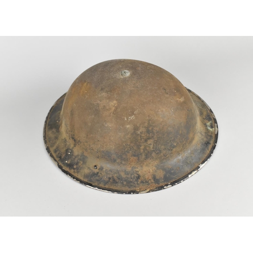 60 - A British Military Brodie Helmet