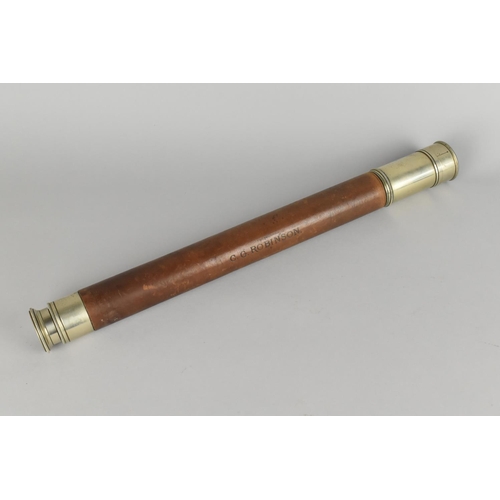 63 - An Early 20th Century Telescope by Ross, London, No.62090, Made for G Matthews and Seagrove Ltd, Lon... 