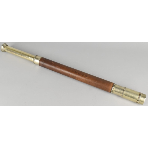 63 - An Early 20th Century Telescope by Ross, London, No.62090, Made for G Matthews and Seagrove Ltd, Lon... 