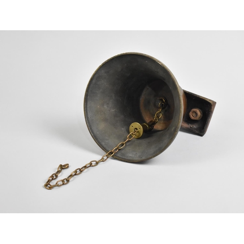 82 - A Vintage Bell, Complete with Clapper, 20cms High