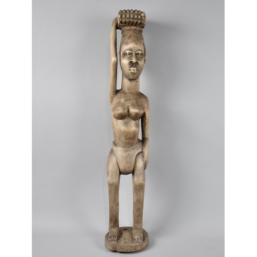 98 - A Collection of Various Tribal Wooden Carvings, Tallest 55cms High