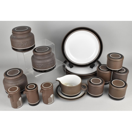 251 - A Collection of Hornsea Contrast and Impact Dinnerwares to Comprise Lidded Pots, Shallow Bowls etc