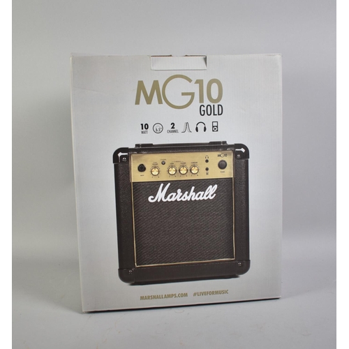 227 - A Marshall MG10 Gold 10W Amplifier