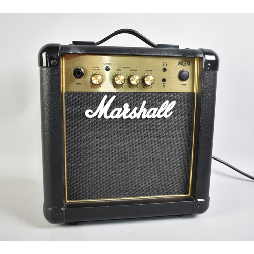 227 - A Marshall MG10 Gold 10W Amplifier