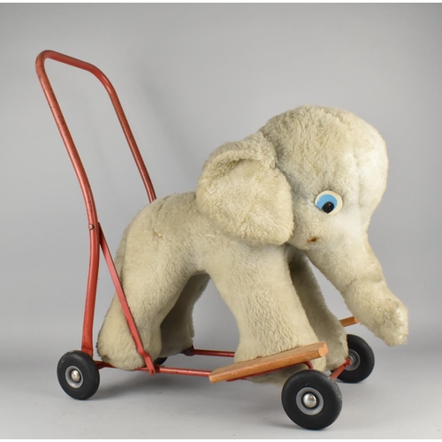 235 - A Vintage Ride On Elephant Toy, Probably Lines Brothers