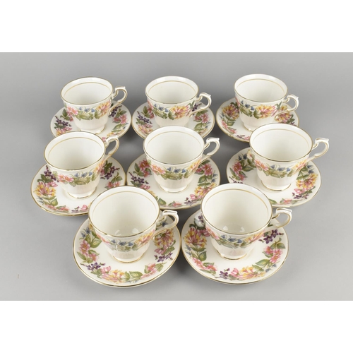 259 - A Paragon Country Lane Tea Set to Comprise Eight Cups and Eight Saucers