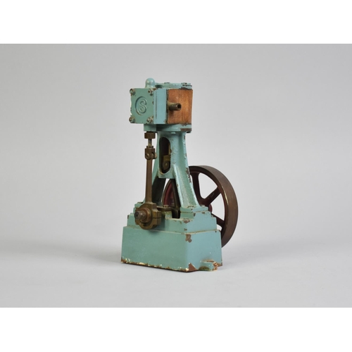 29 - A Late 19th Century Stuart Turner Vertical Stationary Steam Engine, No.10, 15.5cms High