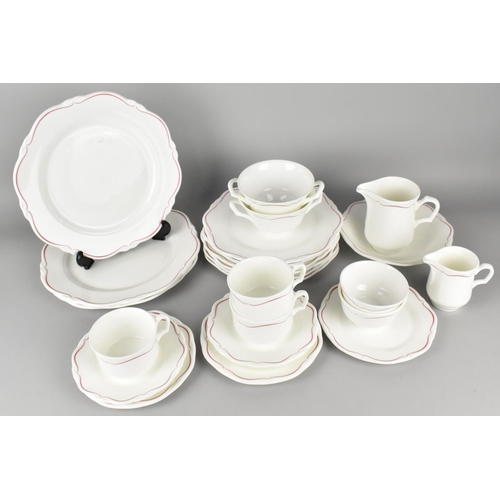 297 - A Wedgwood Service to Comprise Plates, Jugs, Cups etc