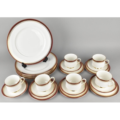 298 - A Paragon Holyrood Service For Six to Comprise Cups, Saucers, Side Plates and Dinner Plates