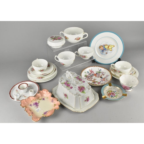 316 - A Collection of Various Ceramics to Comprise Coalport Teawares, Cheese Dish and Cover etc (Various C... 