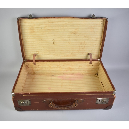 188 - A Vintage Suitcase, 60cms Wide