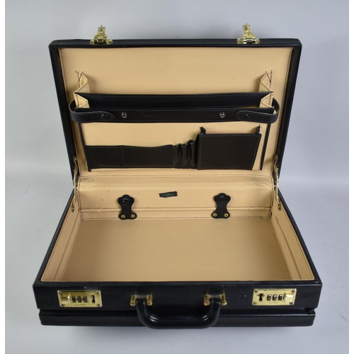 200 - A Modern Combination Lock Briefcase with Fitted Inner Lid, 44cms Wide