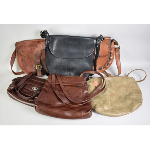 244 - A Collection of Various Vintage Handbags and Satchels