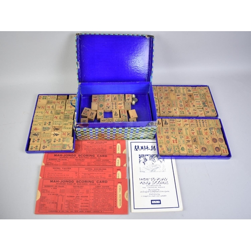 60 - A Mid 20th Century Boxed Mah Jongg Game by Chad Valley