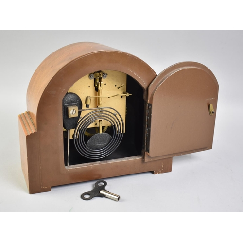 67 - An Art Deco Mantel Clock