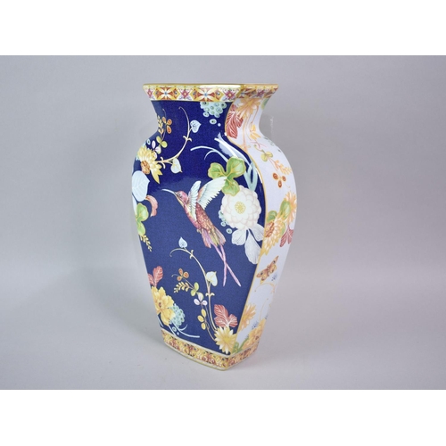 129 - A Spode Java Majura Limited Edition Vase, 360/1000, 29cms High