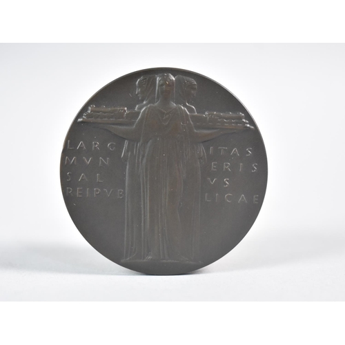 49 - A Cased LMSR 1926 General Strike Medal, 'For Service in National Emergency, May 1926', Reverse with ... 