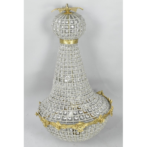 579 - A Large French Style Ballroom Type Chandelier, 100cms High