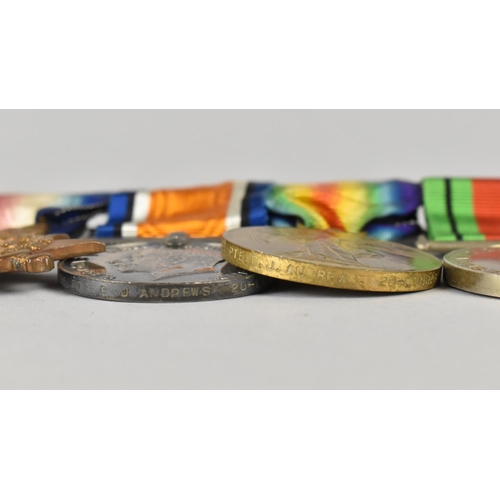 162 - A WWI and WWII Medal Group Awarded to Pte C.J Andrews, London Regiment