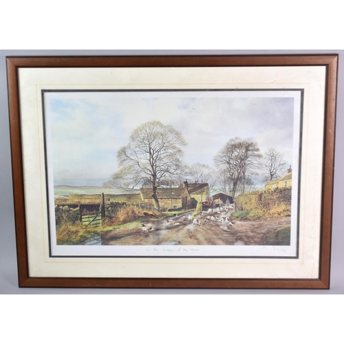 180 - A Framed Alan Ingham Signed Print, 