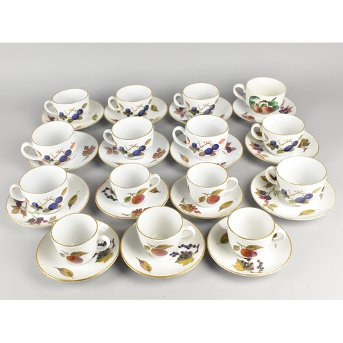 309 - A Collection of Royal Worcester Evesham Tea and Coffee Wares etc