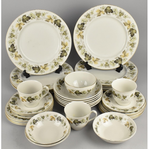 333 - A Royal Doulton Larchmont Part Service to Comprise Plates, Bowls, Saucers, Side Plates etc